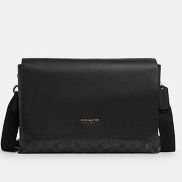 Caleb Messenger Bag In Signature Canvas